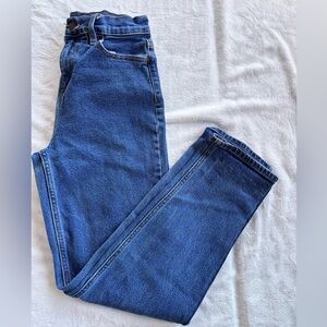 Fashion Nova Women's Blue Straight Jeans